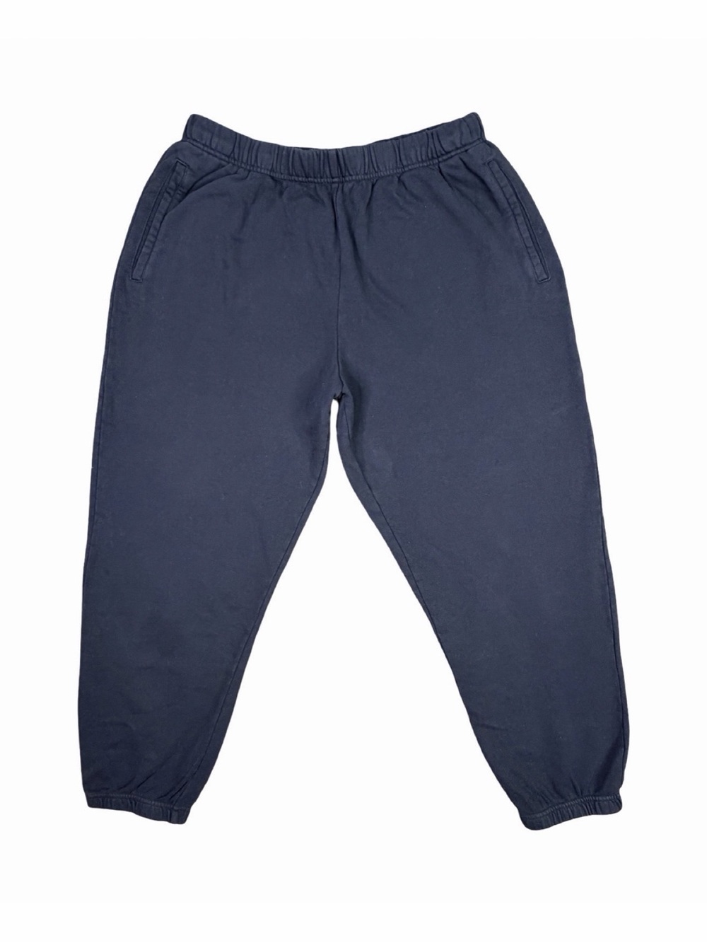 SKIMS Terry Fleece Relaxed Jogger BO-JOG- 5257M - Size XL - Washed Obsidian